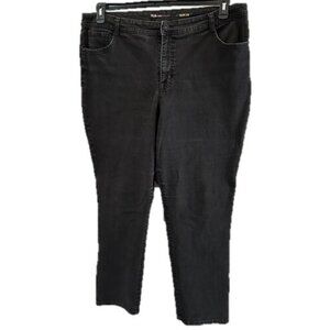 STYLE & CO Slim Leg Black Jeans 20W